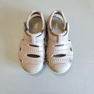 Surprize by Stride Rite Fargo Summer Lightweight Sandals Sz 8 Gray Toddler Boy